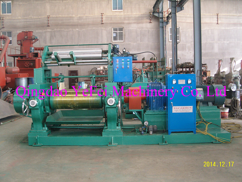 Open mixing mill