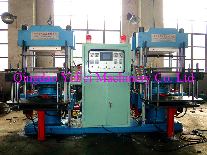 Automatic two stations  press vulcanizer